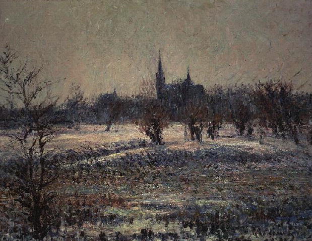White Frost, 1909 - Гюстав Луазо
