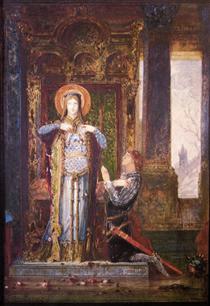 St. Elisabeth of Hungary (The Miracle of the Roses) - Gustave Moreau