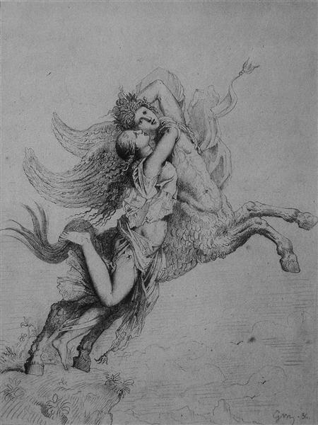The Chimera, 1856 - Gustave Moreau