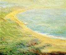 Bluff at Pourville - Guy Rose