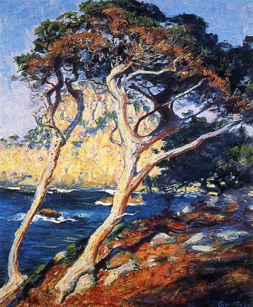 Point Lobos Trees, 1919 - Ги Роуз