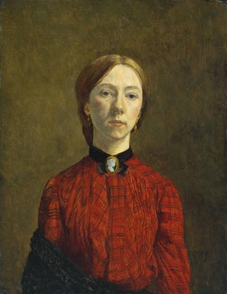 Selbstporträt, 1902 - Gwen John