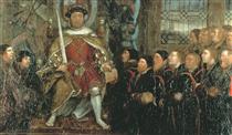 Henry VIII and the Barber Surgeons - Hans Holbein der Jüngere