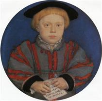 Portrait of Henry Brandon - Hans Holbein, o Jovem
