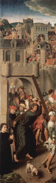 Altar triptych from the Lübeck Cathedral (detail), 1491 - Hans Memling