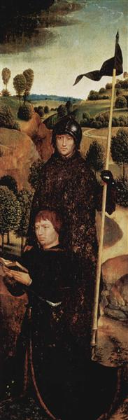 Praying Donor with St. William of Maleval, 1470 - Hans Memling