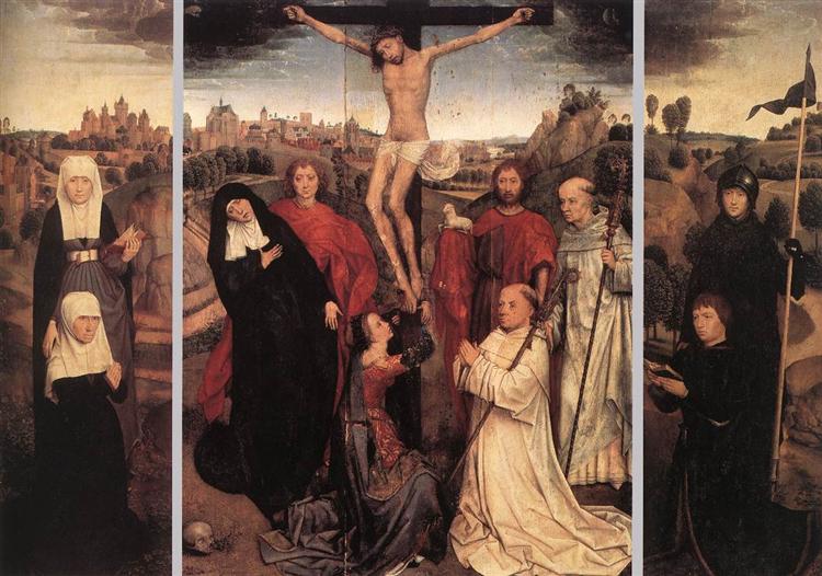 Triptychon von Jan Crabbe, 1467 - 1470 - Hans Memling