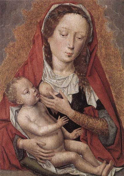 Virgin and Child, c.1478 - 漢斯·梅姆林