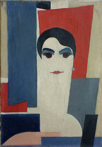Portrait of Dora Rukser, 1927 - Ханс Рихтер