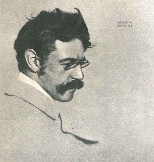 Self-portrait, 1901 - Генріх Кюн
