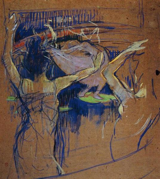 Ballet de Papa Chrysanth me, 1892 - 亨利·德·土魯斯-羅特列克