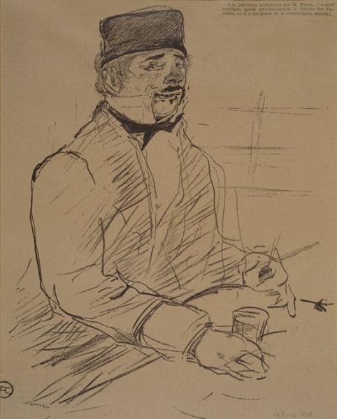 Baron, c.1896 - Henri de Toulouse-Lautrec