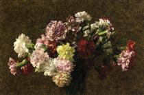 Carnations - Henri Fantin-Latour