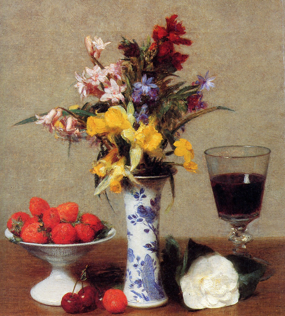 The Bethrothal Still Life 1869 Henri Fantin Latour 1173