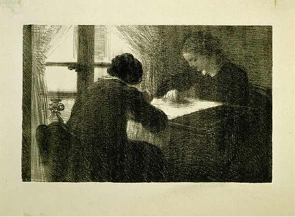 The Embroiderers, 1895 - Анрі Фантен-Латур