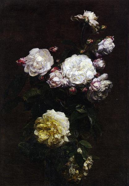 White Roses - Анри Фантен-Латур