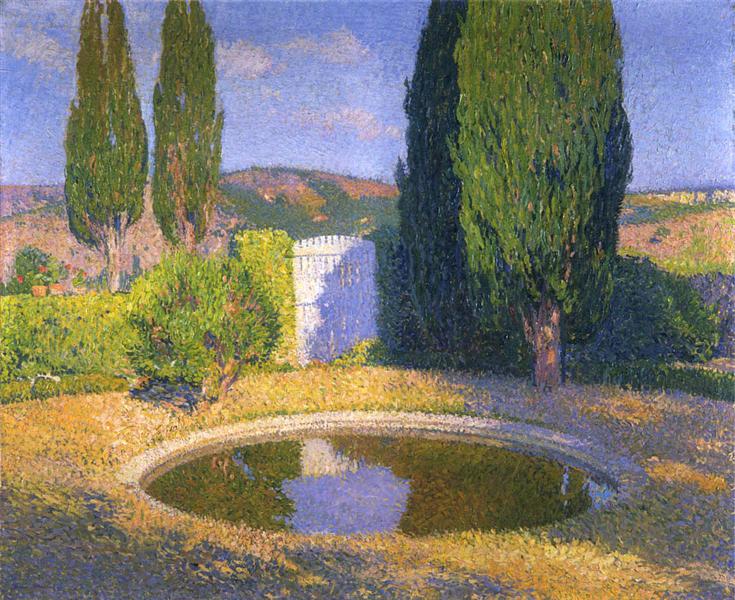 Fountain in Summer - Henri Martin