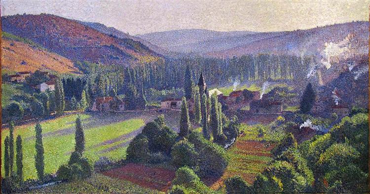 Labastide du Vert in Marquayrol, 1890 - Анрі Мартен
