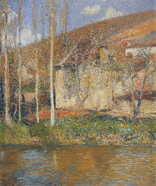 The House on Water - Henri Martin