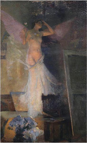 The Painter's Muse - Henri Martin