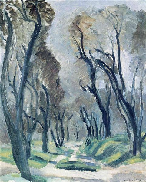 Avenue of Olive Trees, 1920 - Анри Матисс