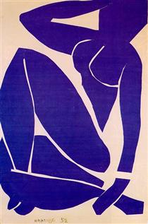 Blue Nude III - Henri Matisse