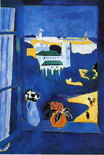 Landscape viewed from a Window, 1913 - Henri Matisse