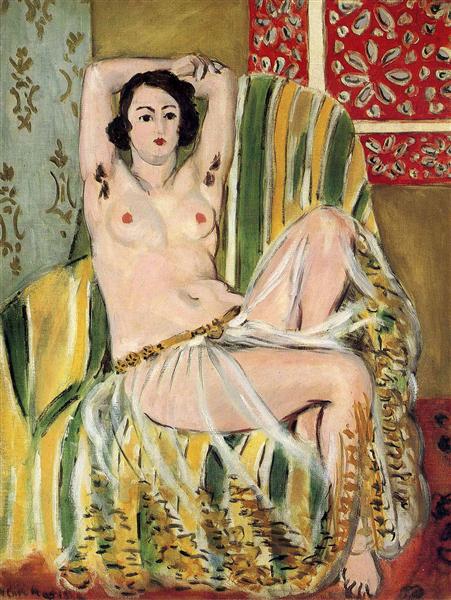 Moorish Woman with Upheld Arms, 1923 - Henri Matisse