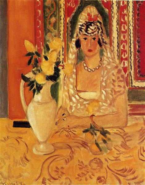 Spanish Woman with Flowers - Henri Matisse