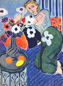 Odalisque, Blue Harmony - Henri Matisse