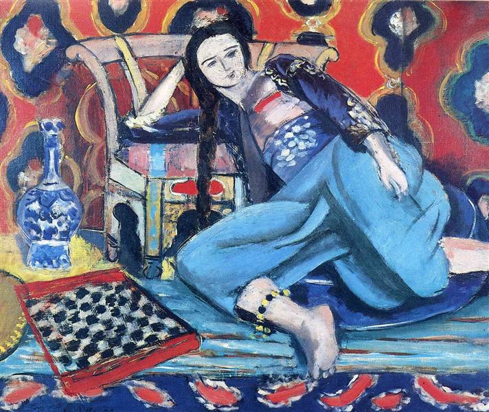 Odalisque with a Turkish Chair, 1928 - Анри Матисс