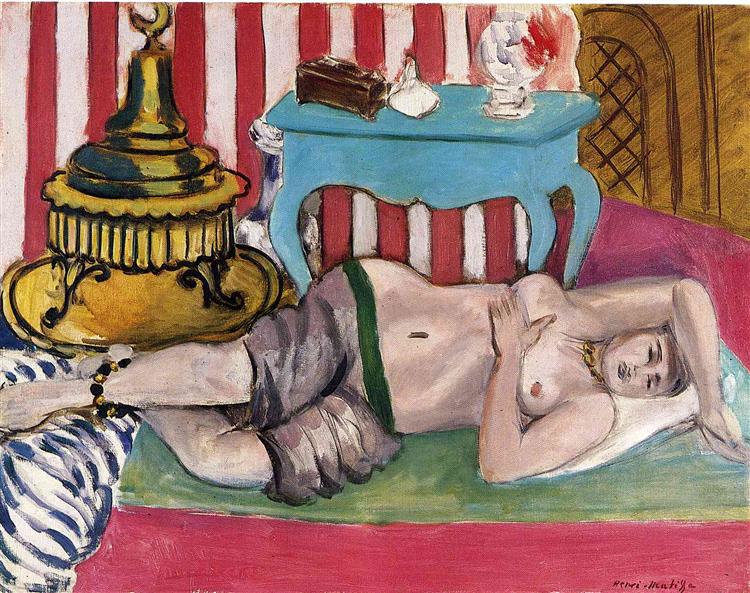 Odalisque with Green Scarf, 1926 - Анри Матисс