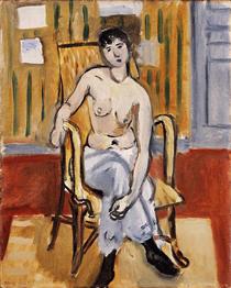 Seated Figure, Tan Room - Henri Matisse