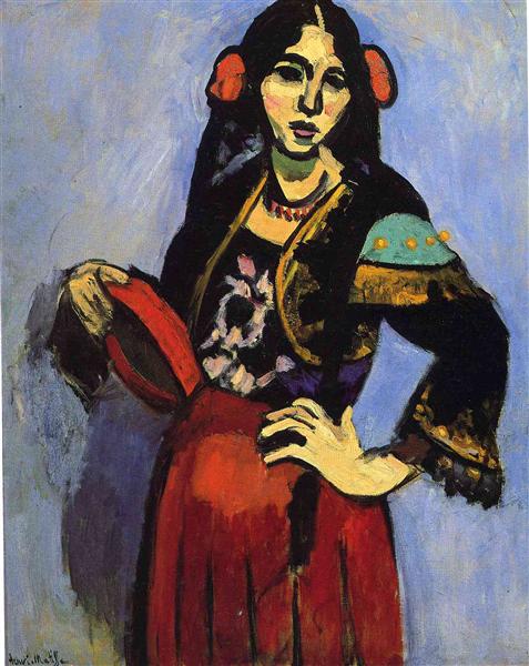 Spanish Woman with a Tamborine, 1909 - Henri Matisse