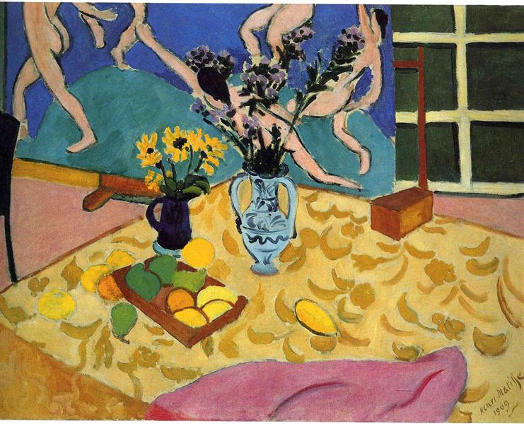 Still Life with 'Dance', 1909 - Henri Matisse