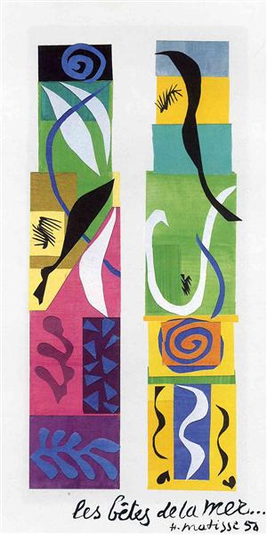The Maritime Wildlife, 1950 - Henri Matisse
