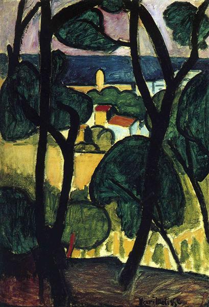 View of Collioure, 1907 - 1908 - 馬蒂斯
