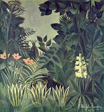 La Jungle équatoriale - Henri Rousseau