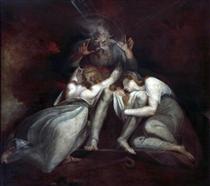 A Morte de Édipo - Johann Heinrich Füssli