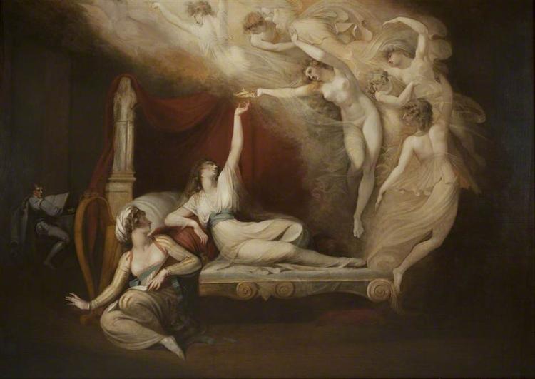 The Vision of Catherine of Aragon - Henry Fuseli