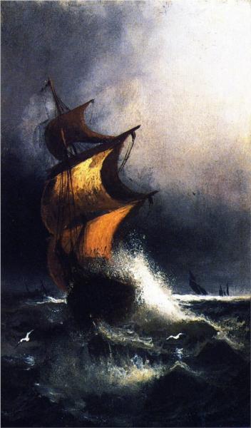 Ship in a Storm, 1879 - Henry Ossawa Tanner