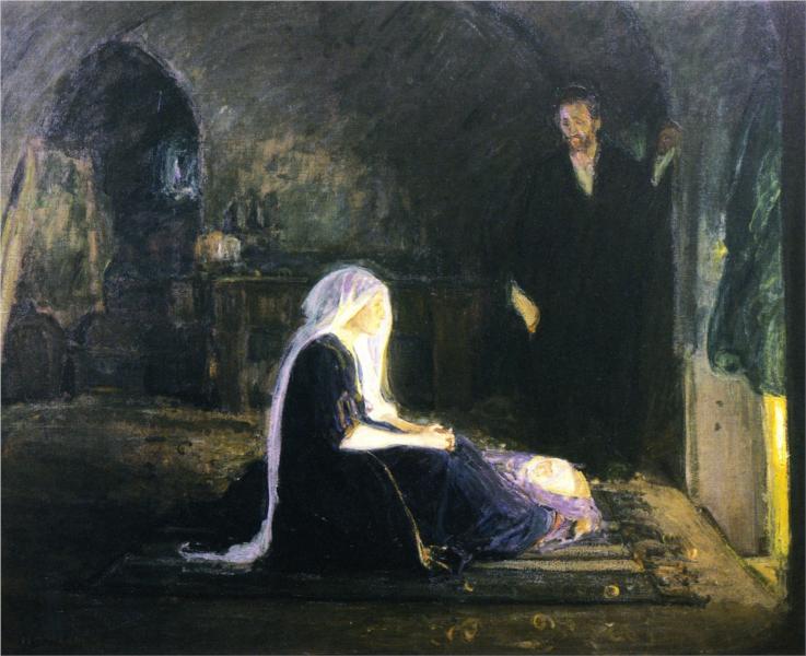The Holy Family, 1910 - Генри Оссава Таннер
