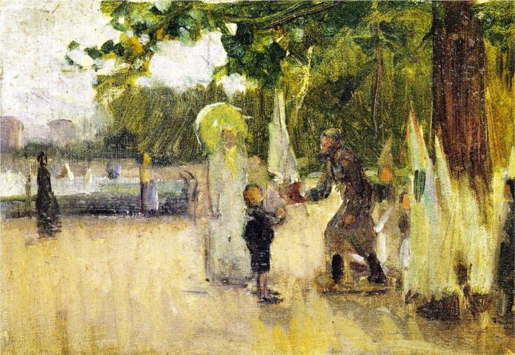 The Man Who Rented Boats, 1900 - Henry Ossawa Tanner