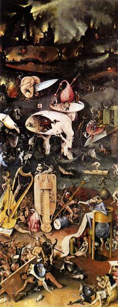 The Garden of Earthly Delights  (detail), c.1500 - Hieronymus Bosch