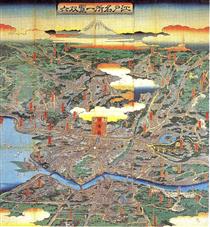 A vision of Shitamachi - Утагава Хиросигэ
