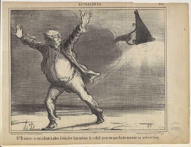Jacques Babinet, c.1857 - c.1858 - Honore Daumier