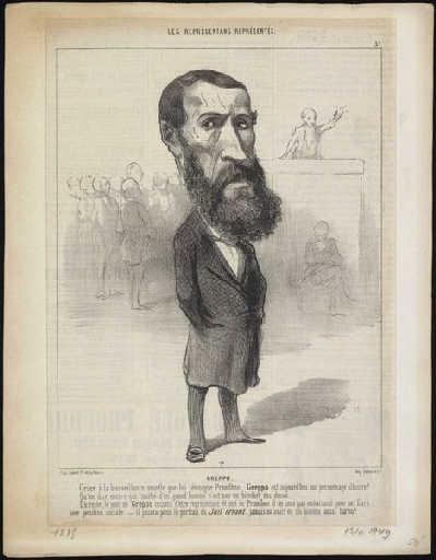 Jean-Louis Greppo, 1849 - Honore Daumier