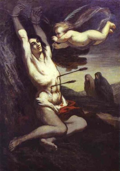 Martyrdom of St. Sebastian, c.1849 - c.1852 - Honoré Daumier
