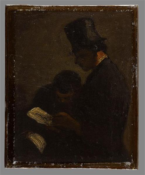The Print Collector - Honoré Daumier