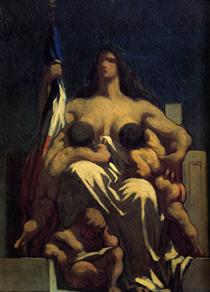 The Republic - Honore Daumier
